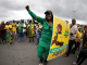 ANC president Cyril Ramaphosa during a walk-about at Umlazi Mega City