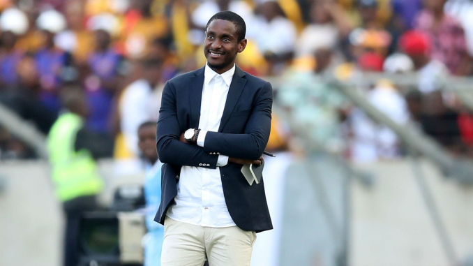 Mamelodi Sundowns coach, Rhulani Mokwena.