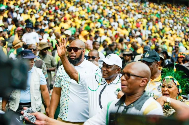 The ANC launched its election manifesto