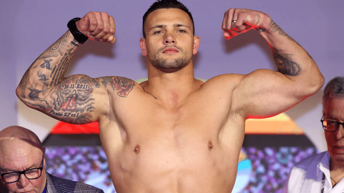 Kevin Lerena of South Africa is Prepared to Destroy Justis Huni, a Rookie, in Riyadh