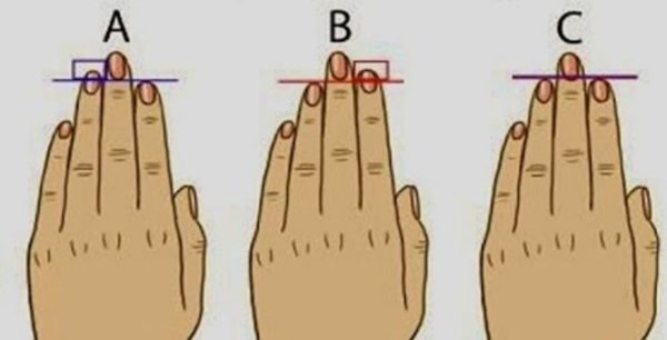 3 things your finger length could say about your personality