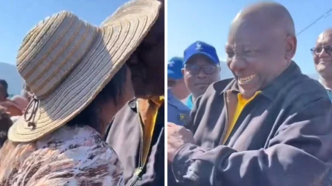 President-Cyril-Ramaphosa-appeared-delighted-after-kissing-a-female-fan