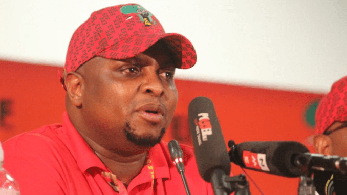 Irr Believes the Anc Would Likely Submit to the Eff's Finance Minister's Demand for Floyd Shivambu in Any Coalition Arrangement.