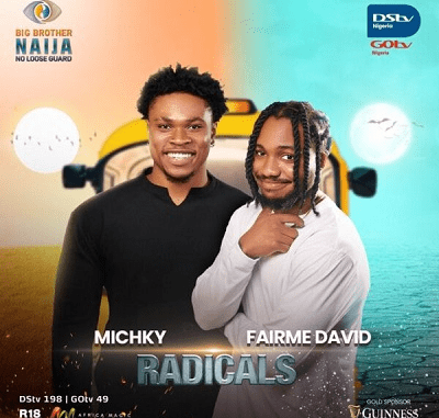 BBNaija 2024 - Fairme David and Michky Biography